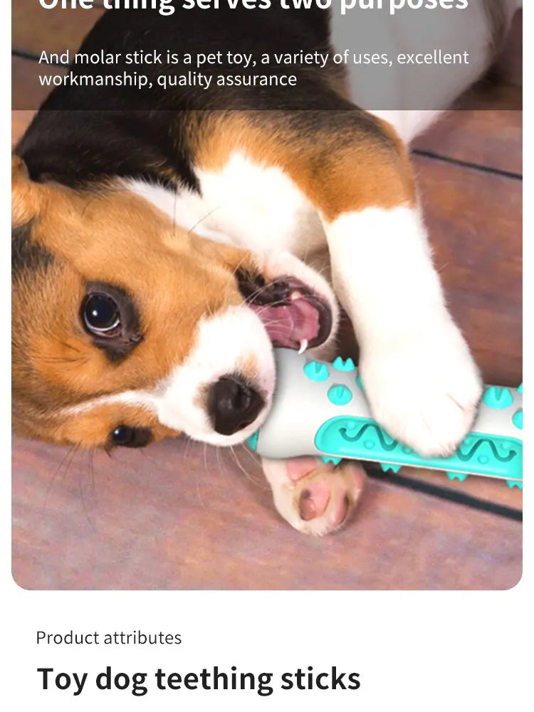 1PCS Dog Dental Chew Toys for Teeth Cleaning Puppy Teething Sticks & Chewable Bone Toothbrush Enzymatic Oral Care Fresh Breath