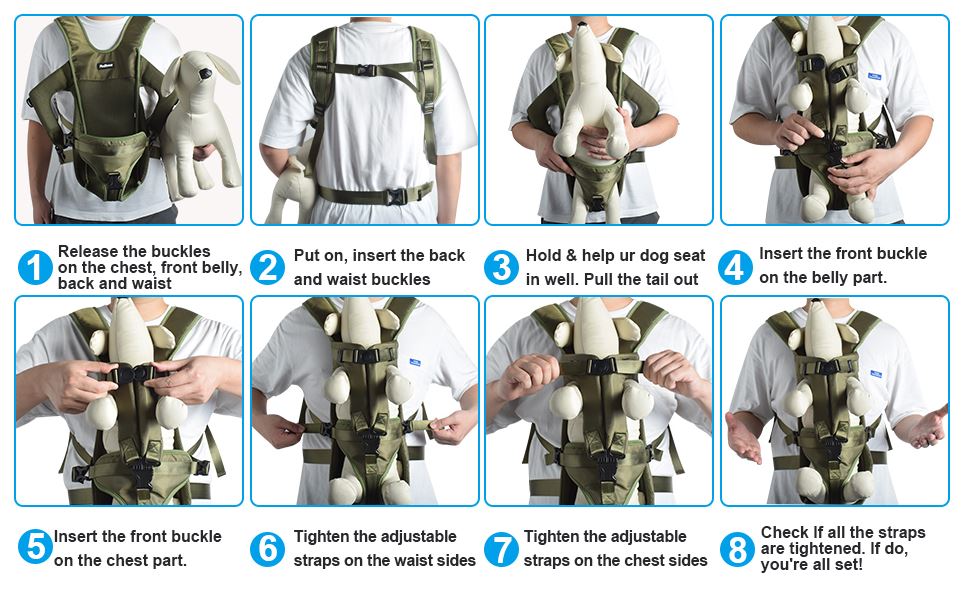 Pet Dog Carrier Bag Breathable Backpack For Dogs Cats Out Double Shoulder Portable Travel Backpack Outdoor Dog Cat Carrier Bag