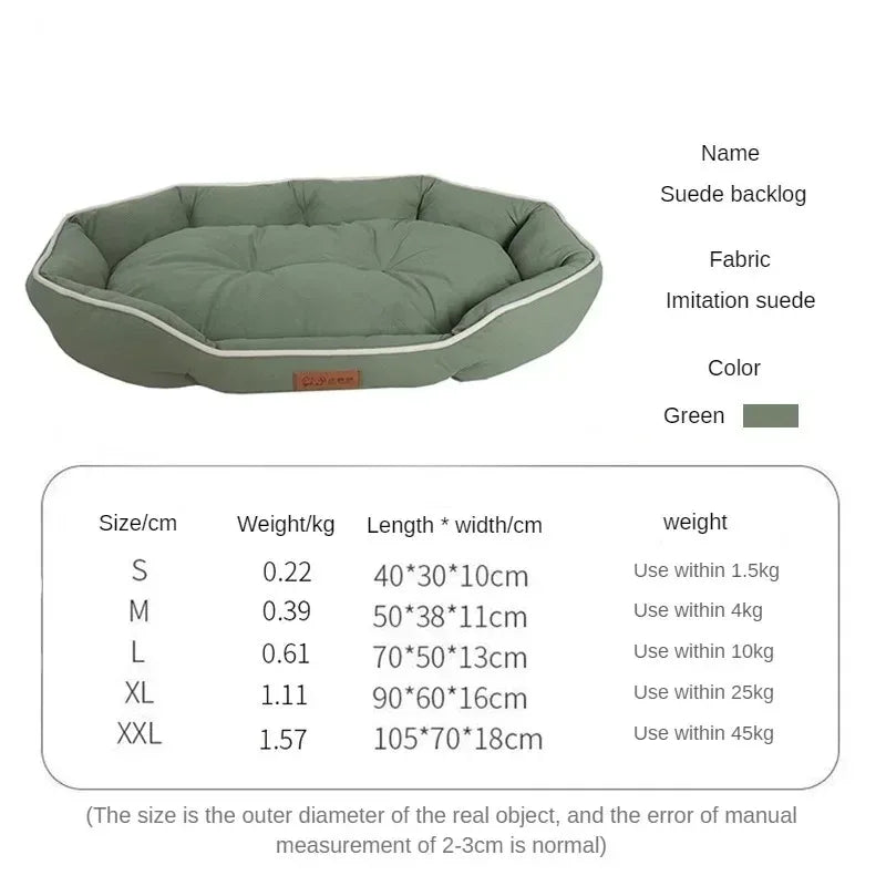 Pet Sofa Sleeping Bed Large Dog Bed House for Cats Big Space Dog Sofa Sleeping Mat Winter Warm Dog Cushion