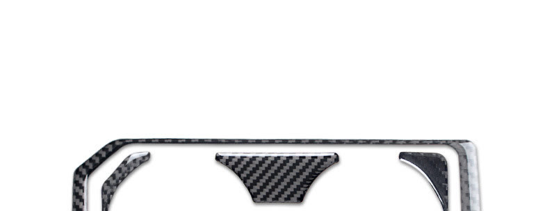 Carbon-Fiber Cup Holder Frame Trim for Ford F-150 / Raptor (Front Row) photo 2