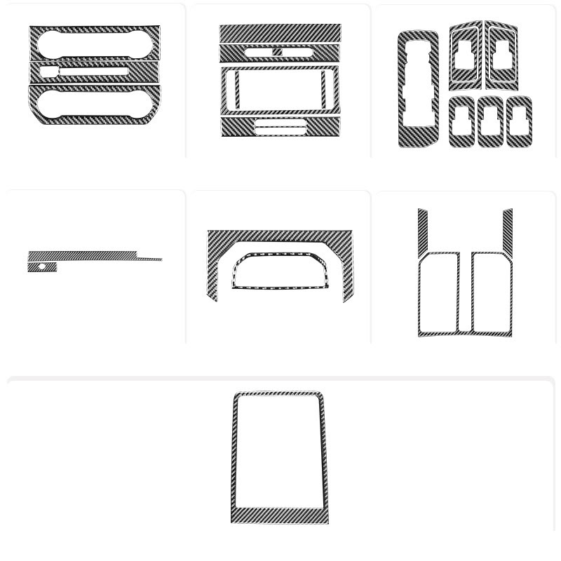 Carbon-Fiber Dash & Vent Trim Kit for Ford F-150 2015-2021 photo 4
